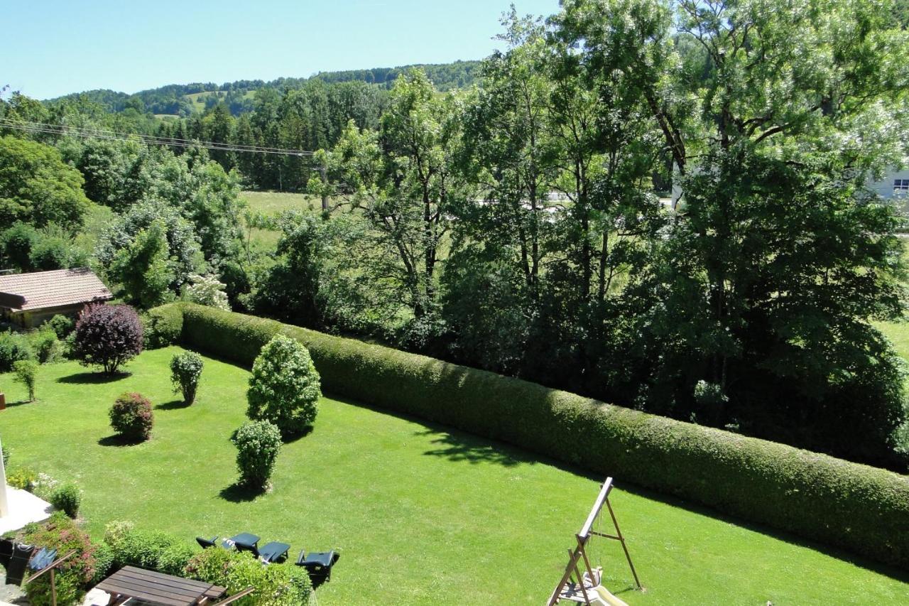 Gite 1805 Montagnes Du Jura Avec Spa Et Sauna Classe 3 Etoiles Foncine-le-Haut Kültér fotó