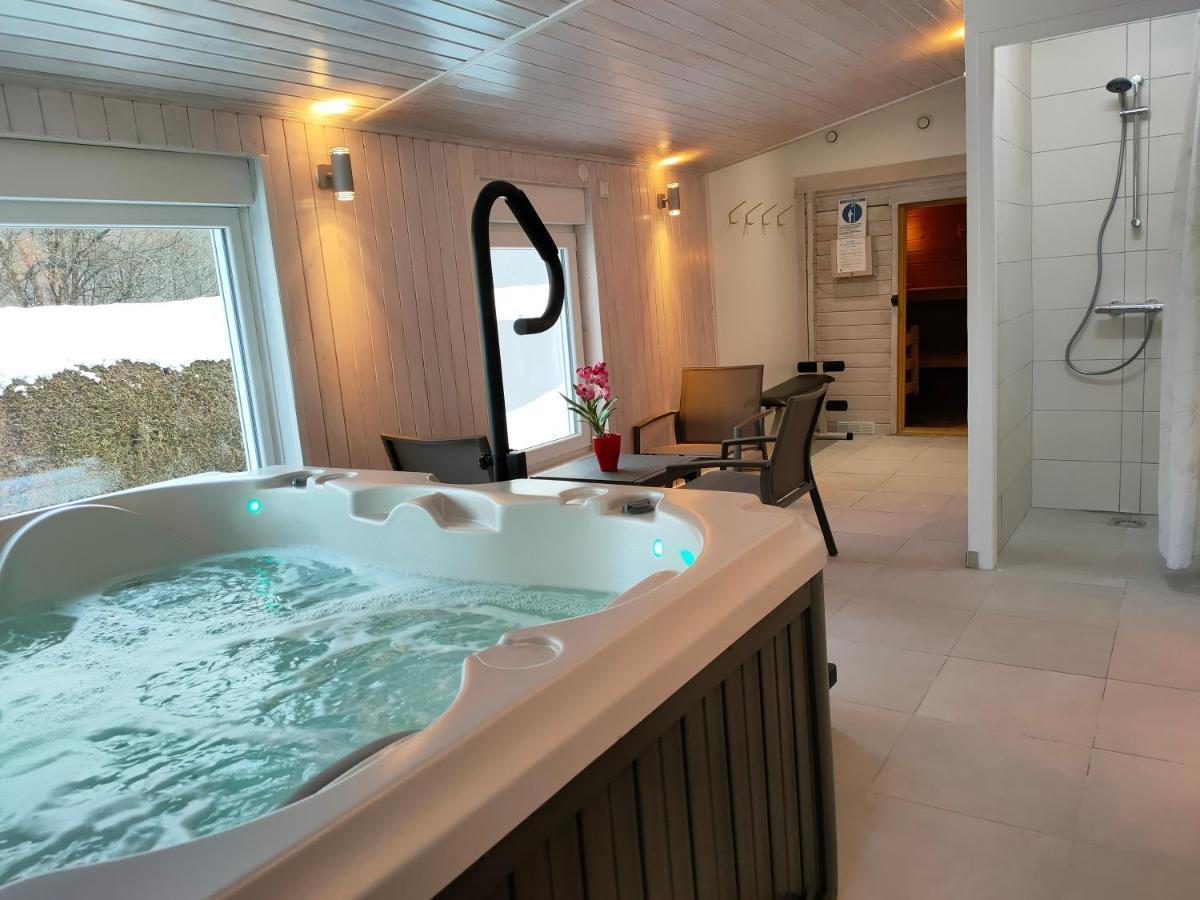 Gite 1805 Montagnes Du Jura Avec Spa Et Sauna Classe 3 Etoiles Foncine-le-Haut Kültér fotó